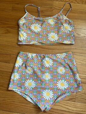 Free People Inner Relm Smiletown Shorts & Confidence Top